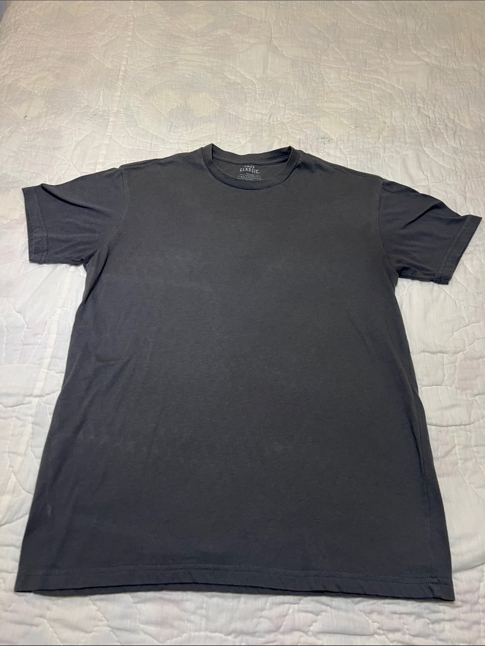 Men's Crew Neck Short Sleeve T-Shirt - Black